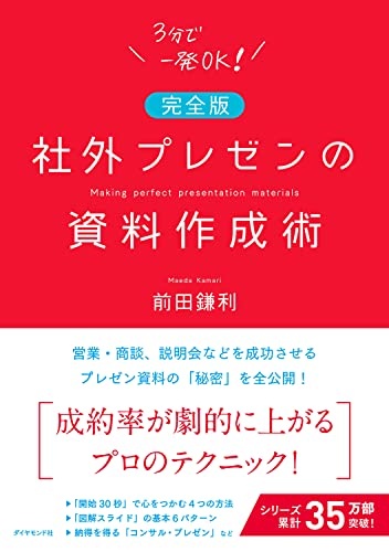 社外プレゼンの資料作成術【完全版】